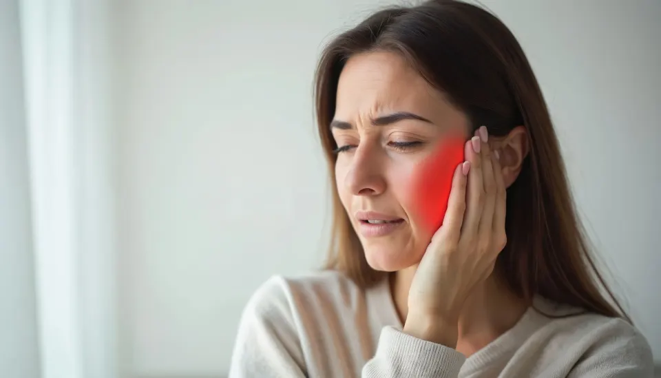 Patient with jaw pain seeking TMJ treatment at Dental World Longwood FL