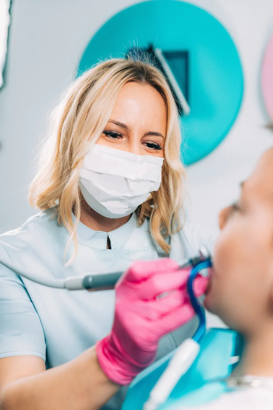 Pediatric dental instruments used at Dental World Longwood