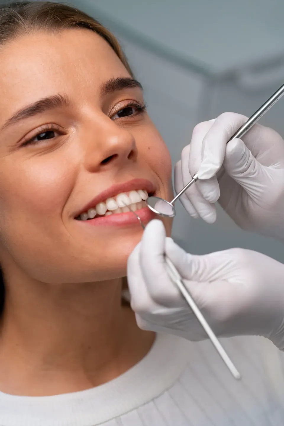 Dental cleaning instruments used at Dental World Longwood
