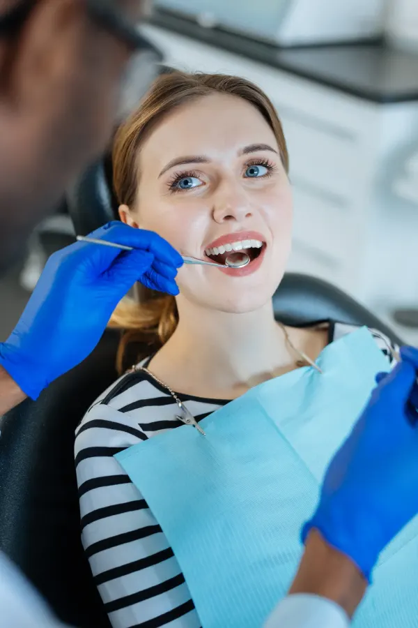 Patient relaxing comfortably during oral sedation dentistry at Dental World Longwood FL