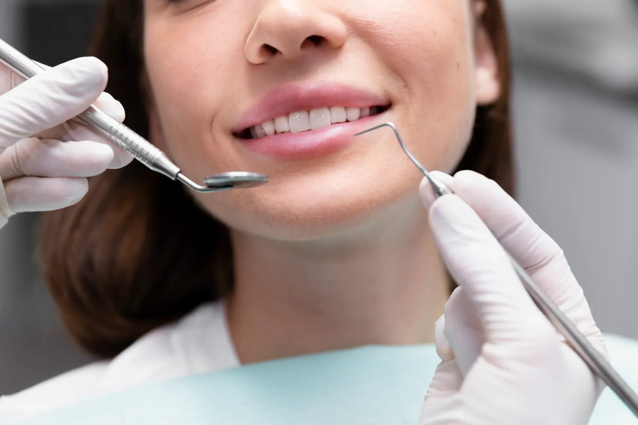 Patient seeking toothache relief at Dental World Longwood