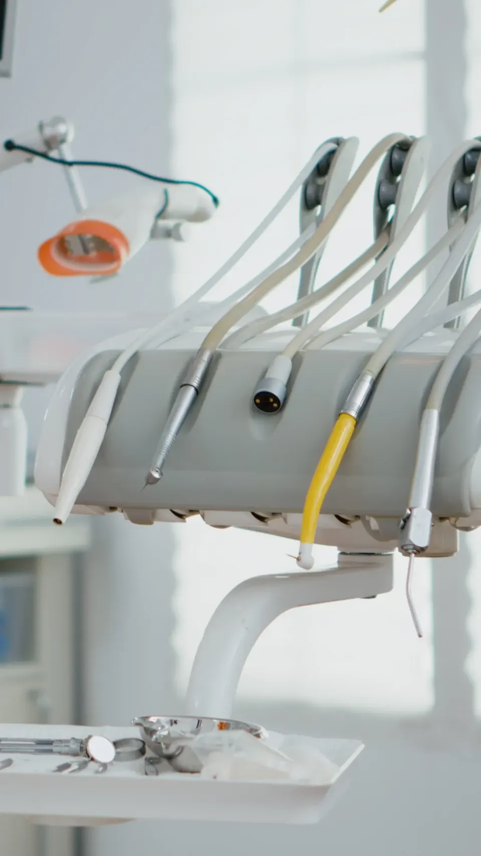 Patient consultation for emergency dental care at Dental World Longwood