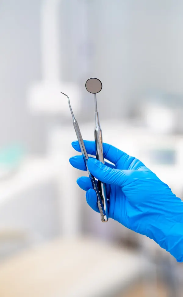 Before and after emergency dental treatment results at Dental World Longwood