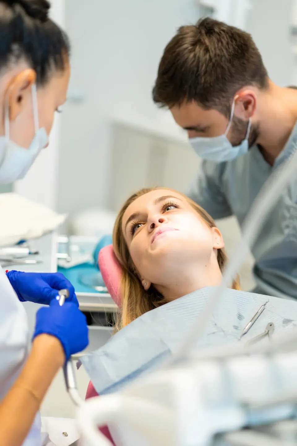 Confident patient portrait after dental implants at Dental World Longwood