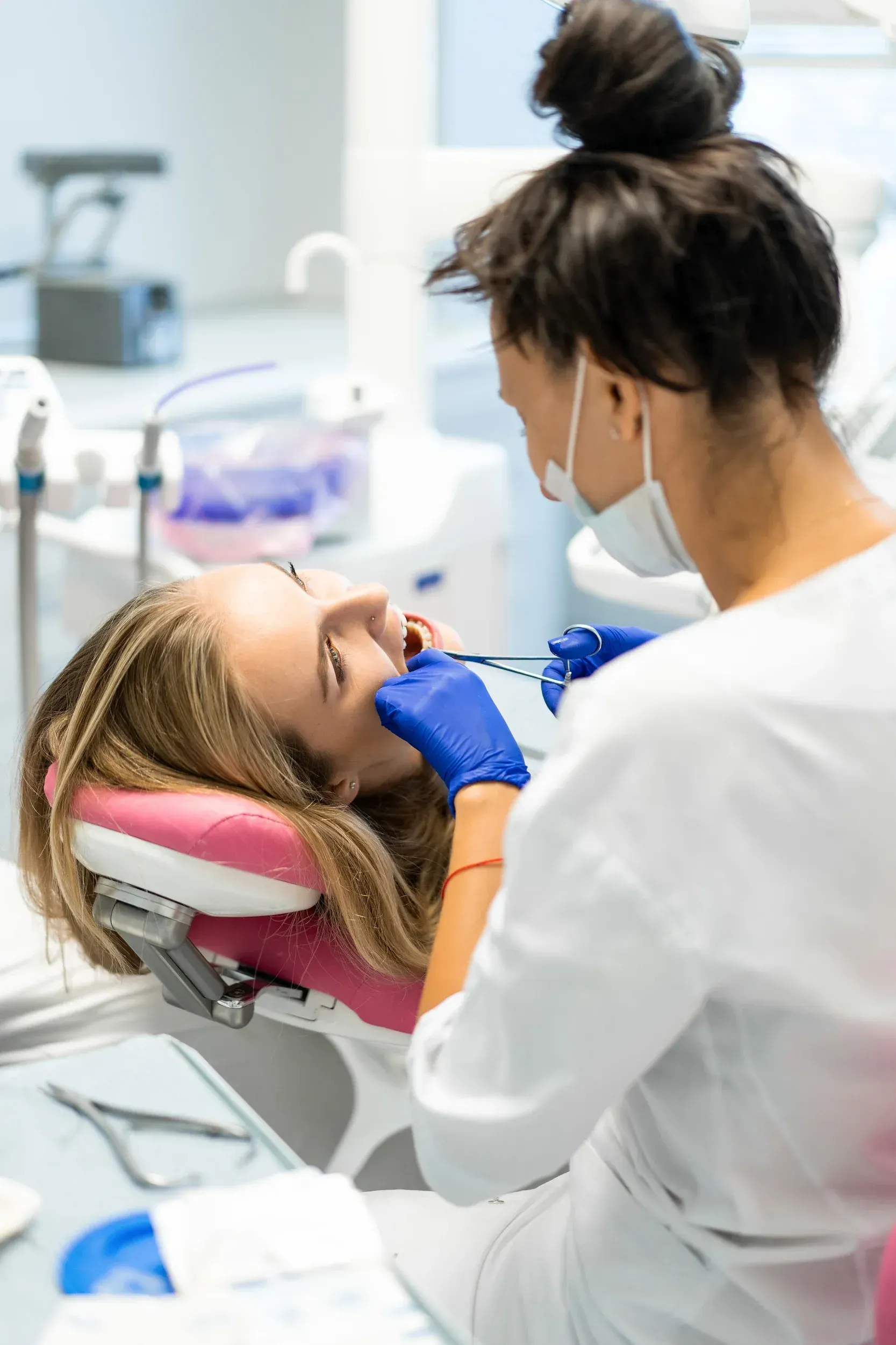 Endodontic instruments used for root canal treatment at Dental World Longwood