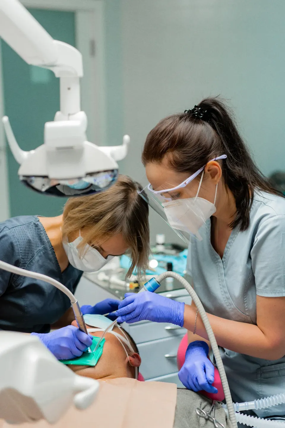 Confident patient portrait after tooth extraction at Dental World Longwood