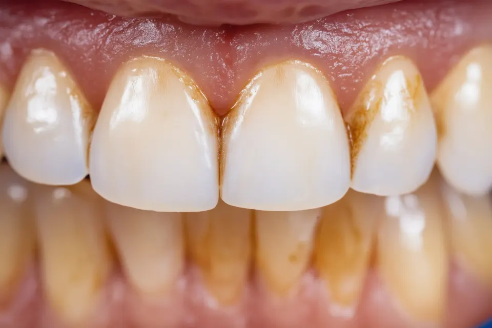 Patient smiling after teeth whitening treatment at Dental World Longwood FL