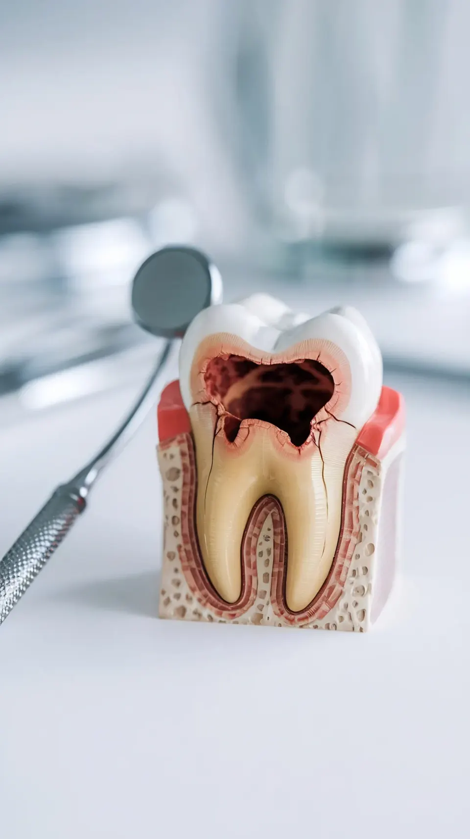 Diagram showing how bacteria cause tooth decay at Dental World Longwood FL