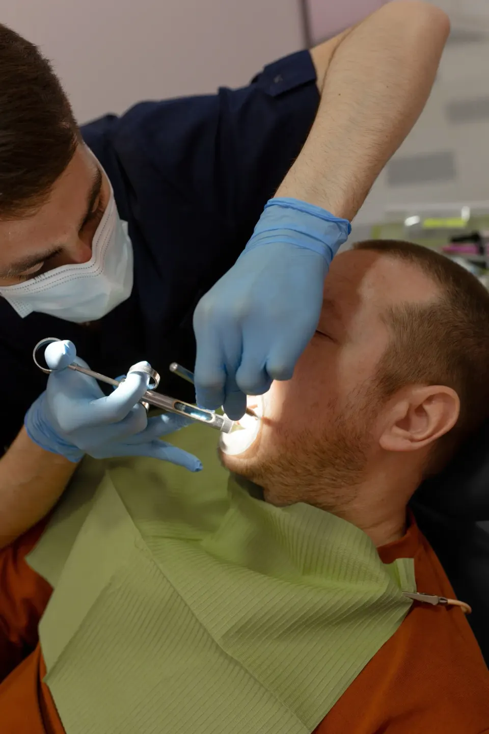 Confident patient portrait after comfortable IV sedation visit at Dental World Longwood FL