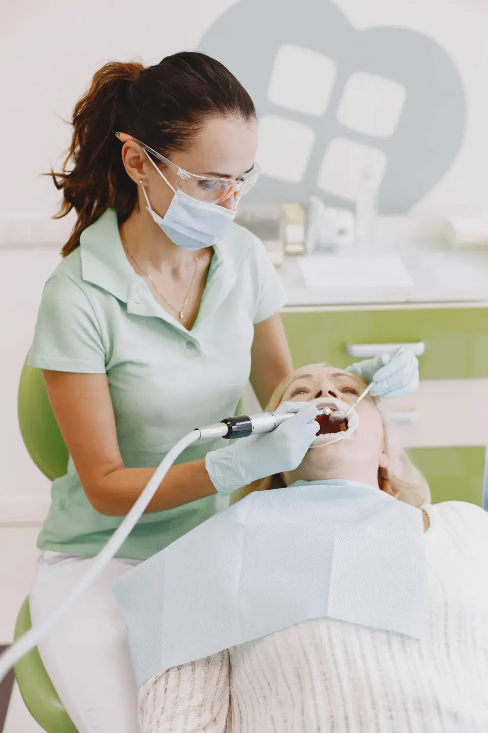 Patient consultation for root canal treatment at Dental World Longwood Florida