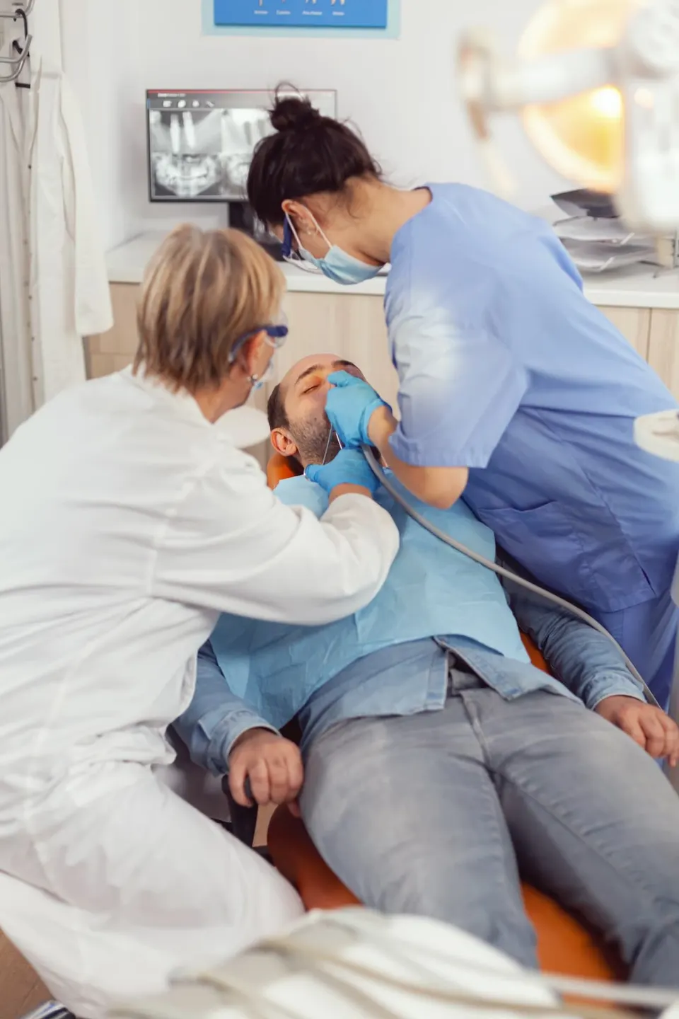 Illustration of enamel remineralization process at Dental World Longwood