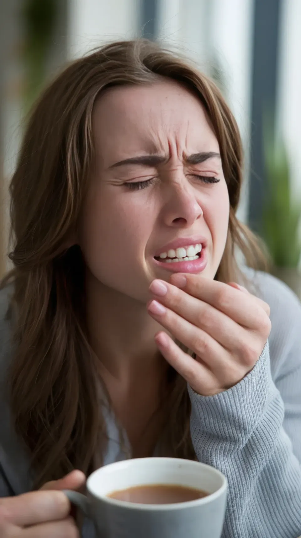 Illustration of dentin tubule exposure causing tooth sensitivity at Dental World Longwood