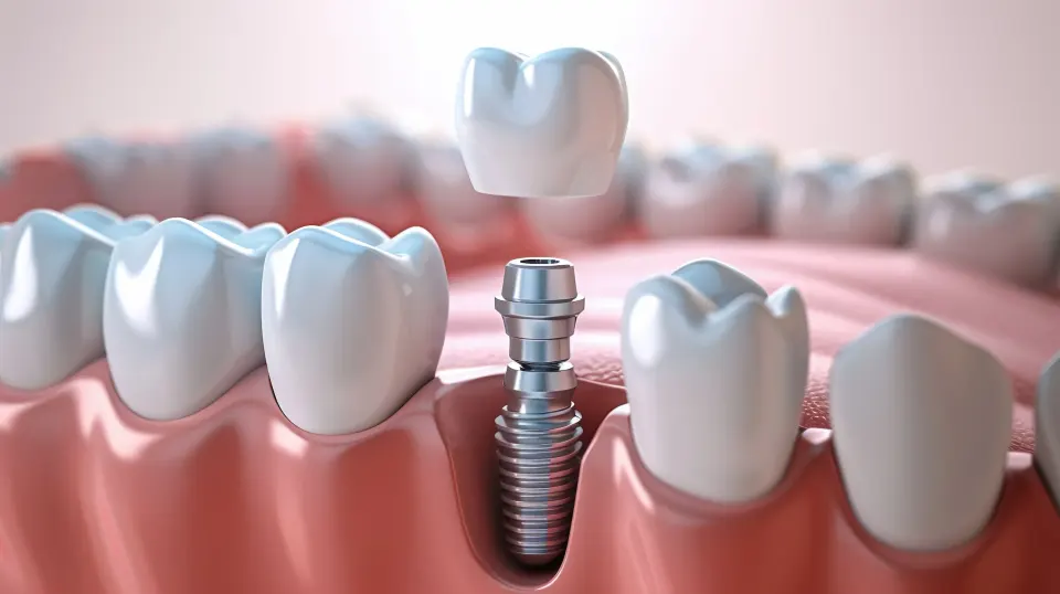 Implant overdenture fitting at Dental World in Longwood Florida
