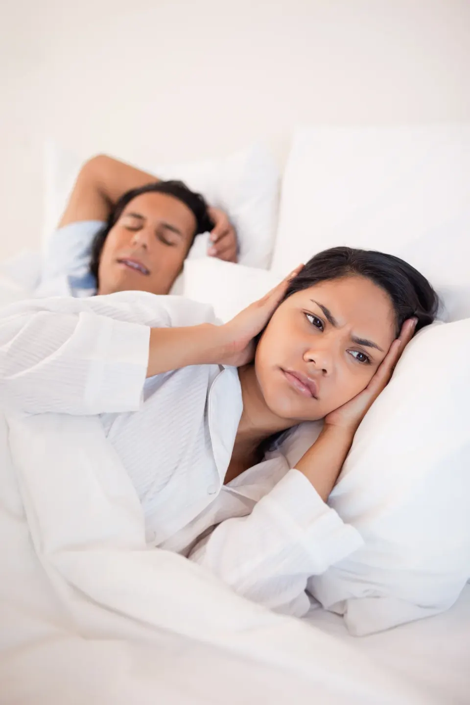 Educational diagram of snoring and obstructive sleep apnea at Dental World Longwood