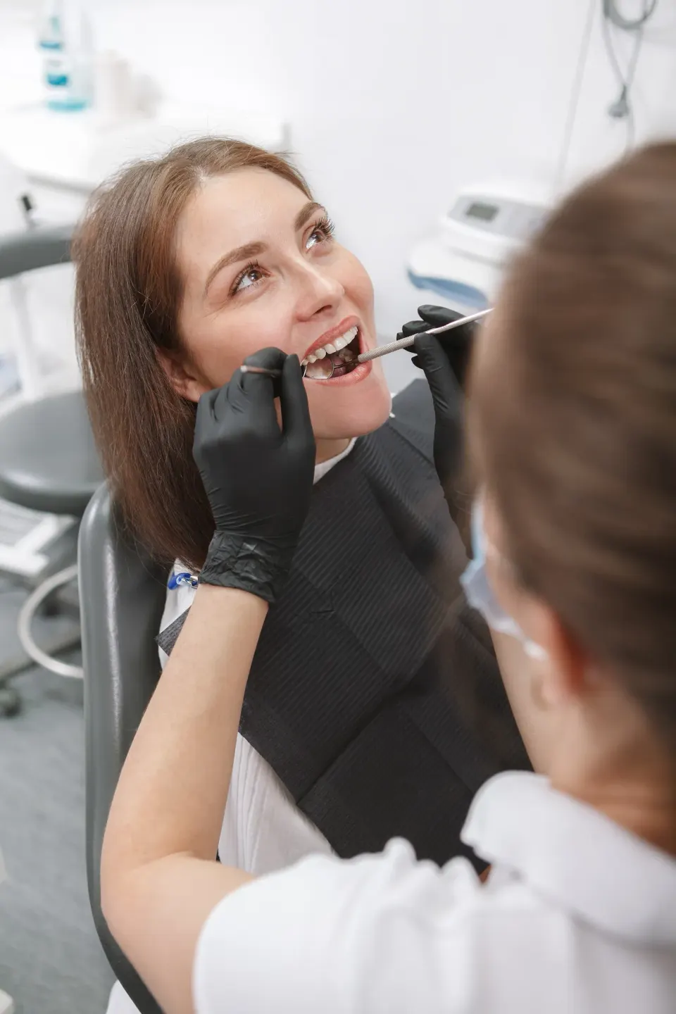Titanium dental implant components used at Dental World Longwood Florida